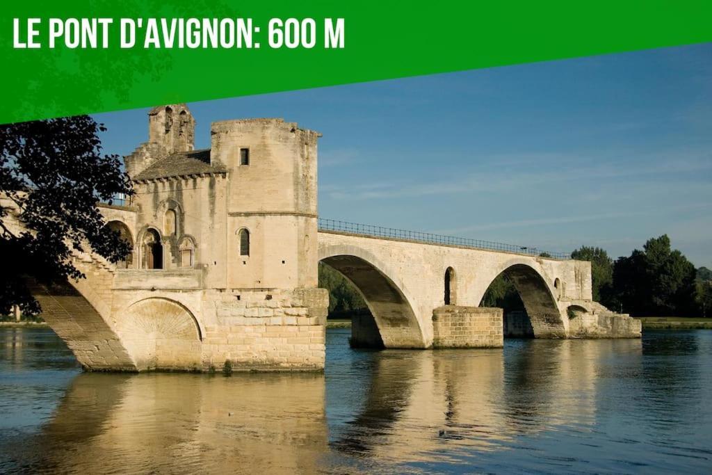 Appartamento La Loge De L'Horloge - 1 Min Palais Des Papes - Ac Clim - Wifi - Hypercentre - Vue Sur Le Carrousel Avignone Esterno foto
